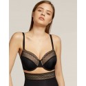 Reggiseno con ferretto Nero Gisela preformato Comfort 0362