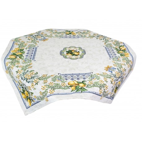 Runner Centrotavola quadrato Hessense Gobelin 100x100 Limoni Citron