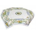 Runner Centrotavola quadrato Hessense gobelin 100x100 Limoni Citron