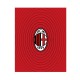 Coperta Plaid in pile singolo Milan F.C. 120 x 150