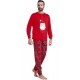 PIGIAMA Uomo Donna Bimbo Bimba Family in caldo cotone Irge Tartan Babbo Natale