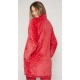 Vestaglia Donna Invernale in Pile Santoro London Gorjuss 57421 My Star rosso