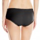 Slip donna culotte Triumph Perfectly Soft Hipster nudo nero