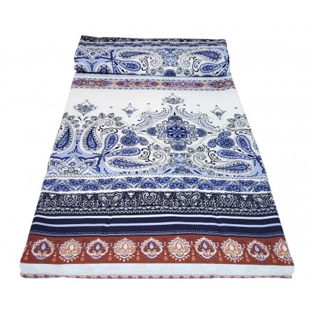 Granfoulard 2 posti Telo arredo Copridivano Copritutto Novia Mandala