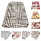 Telo arredo multiuso Granfoulard Copriletto 2 posti cuore fiori Shabby quadri