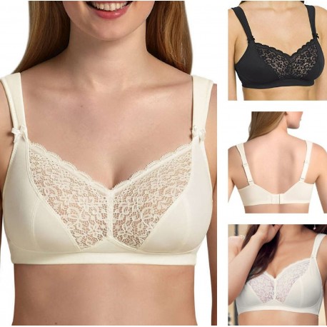  Reggiseno ricamato ANITA HAVANNA 5812 senza ferretto in microfibra coppa C D E