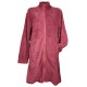 Vestaglia donna invernale con Cerniera Pile Coral Kuvee da S a 4XL scozzese