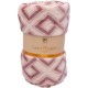 Coperta plaid matrimoniale e singolo in pile coral Laura Biagiotti