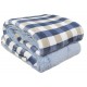 Trapunta Piumone matrimoniale in Flannel con retro agnellato Sherpa scozzese