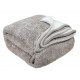 Coperta invernale plaid matrimoniale in morbido sherpa agnellato Acca 24 Quebec