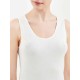 Canottiera donna maglia intima Ragno sintonia lana cotone spalla larga 072452