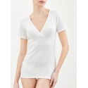 Maglia Intima donna Ragno lana e cotone garbo del seno Sintonia 072458