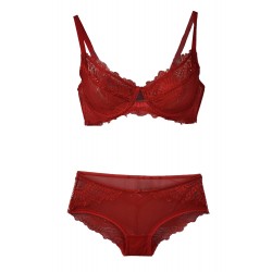 Completino Reggiseno e slip ferretto e coppa sfoderata Natale Capodanno Frames