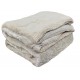  Trapunta Piumone matrimoniale in Flannel con retro agnellato Sherpa beige