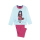  Pigiama Bambina Ragazza Lungo in cotone Santoro Gorjuss Lambkins Key Cuori